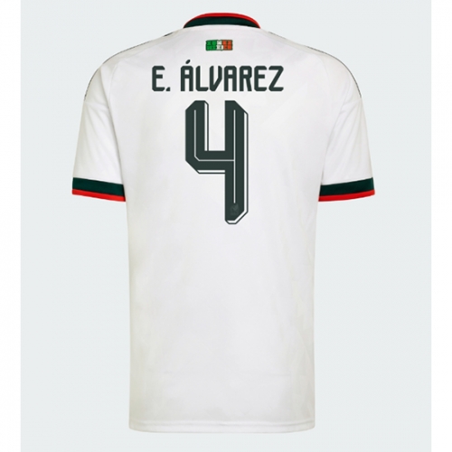 Billige Fotballdrakt Mexico Edson Alvarez #4 Replika Bortedrakt VM 2026 Kortermet Billige Fotballdrakt Mexico Edson Alvarez #4 Replika Bortedrakt VM 2026 Kortermet